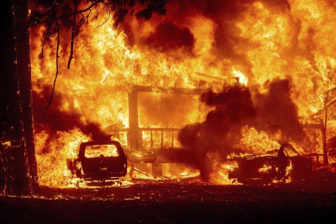 Four parishioner families lost everything.