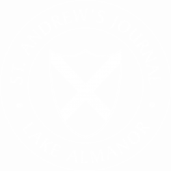 St. Andrew's Almanor Journal Logo designed by Tyler of Straight Creative